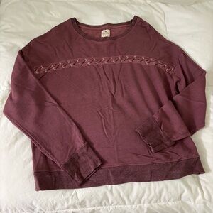 Sundry Equinox Wine Pullover